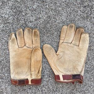Vintage Champion Leather Hand Ball Driving Gloves Goatskin Men's Sz Medium